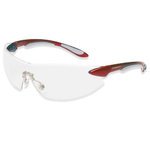 Sperian Sicherheitsbrille Ignite von Honeywell, Farbe: rot, klare Sichtscheibe